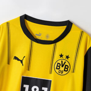 Borussia Dortmund 24/25 Home Jersey – Replica Football Soccer Shirt – Size S–4XL