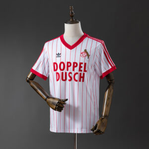 Köln 1982/83 Home Retro Jersey – Vintage Replica Football Soccer Shirt – Size S–