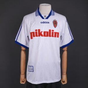 Retro Real Zaragoza 1997/98 Home Jersey – Vintage Replica Football Soccer Shirt