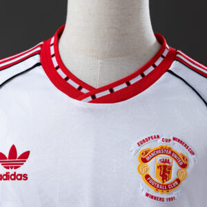 Manchester United 1991 Away (Reprint) Retro Jersey – Classic Football Shirt – S–