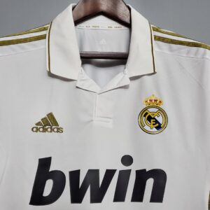 11/12 Real Madrid Long Sleeve Home Retro Jersey – Vintage Replica Football Socce