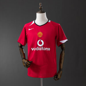 Manchester United 2004/06 Home Retro Jersey – Classic Football Shirt – S–XXL