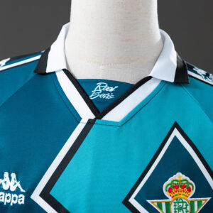 Real Betis 1995/97 Away Long Sleeve Retro Jersey – Vintage Replica Football Socc
