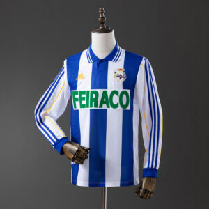 Retro Deportivo La Coruña 1999/00 Home Long Sleeve Jersey – Vintage Replica Foot