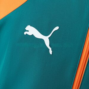 Ivory Coast 2026 Reversible Jacket Windbreaker – Green & Orange – Replica Footba