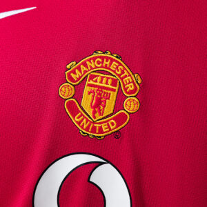 Manchester United 2004/06 Home Long Sleeve Retro Jersey – Classic Football Shirt