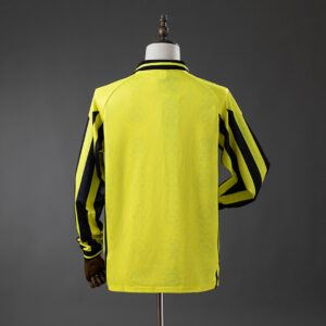 Dortmund 1996/97 Home Long Sleeve Retro Jersey – Replica Football Soccer Shirt –