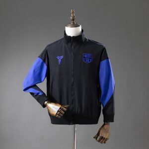 Barcelona x Kobe Windbreaker - Black – Replica Football Soccer Shirt – S–XXL