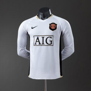 Manchester United 2006/07 Away Long Sleeve Player Version Retro Jersey – Vintage