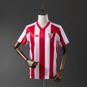 thletic Club Bilbao 1986/87 Home Retro Jersey – Vintage Replica Football Soccer