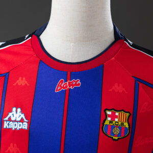 Barcelona 1997/98 Home Retro Jersey – Vintage Replica Football Soccer Shirt – Si