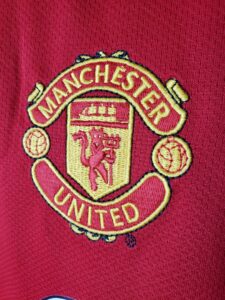 2005 Manchester United Home Retro Jersey – Long-Sleeved – Replica – S-XXL