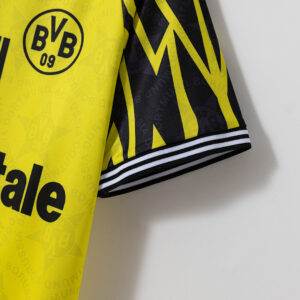 Borussia Dortmund 1994/95 Home Retro Jersey – Vintage Replica Football Soccer Sh