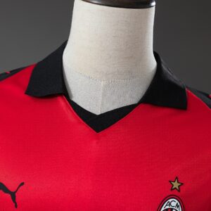 AC Milan x Slam Jam 25_26 Fourth Long Sleeve Jersey – Replica Football Soccer Sh
