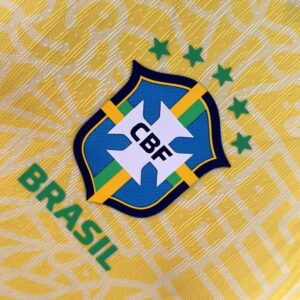 Brazil 2024 Home Player Version Jersey – South American Cup Edition – S–3X
