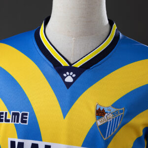 Retro Málaga CF 1997/98 Away Jersey – Vintage Replica Football Soccer Shirt – Si