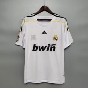 2009/10 Real Madrid Home Retro Replica S-XXL