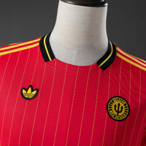Belgium Terrace Icons T-Shirt Red – Replica Football Soccer Shirt – S–XXL