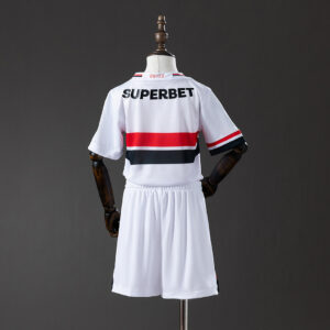 São Paulo 25/26 Home Kids Kit Jersey – Replica Football Soccer Shirt – Size 16–2