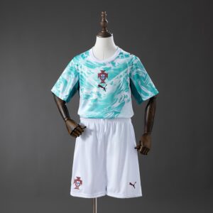 Portugal 2026 Away Kids Kit Jerseys – Replica Football Soccer Shirt – SIZE 16-28