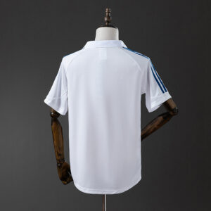 Real Madrid 2001/02 Home Retro Jersey – Vintage Replica Football Soccer Shirt –