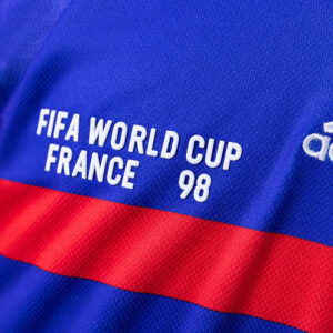 France 1998 Home Retro Jersey – Replica Football Soccer Shirt – S–XXL