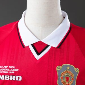 Manchester United 1999/00 Champions League Final Home Retro Jersey – Classic Foo