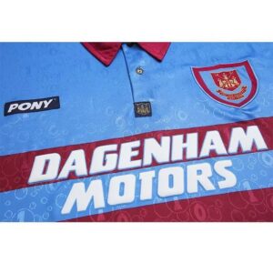 West Ham United 1995/97 Away Retro Jersey – Classic Football Shirt – S–XXL