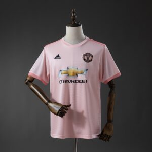 M-U 18_19 Away Retro Jersey – Replica Football Soccer Shirt – S–XXL