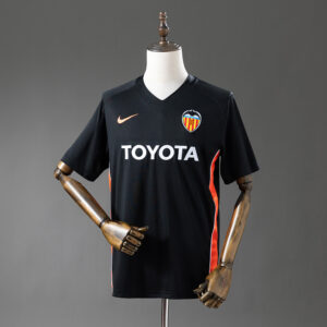 Valencia 2006/07 Away Retro Jersey – Vintage Replica Football Soccer Shirt – Siz