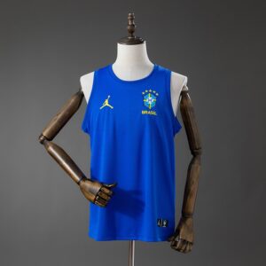 Brazil 2026 Training Vest Blue – Replica Football Soccer Training Vest – S–4XL