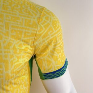 Brazil 2024 Home Player Version Jersey – South American Cup Edition – S–3X