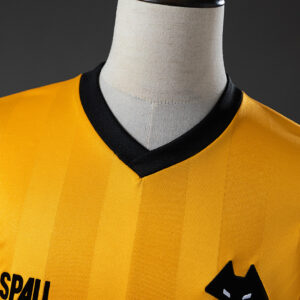 Wolves 86_87 Home Retro Jersey – Replica Football Soccer Shirt – S–XXL