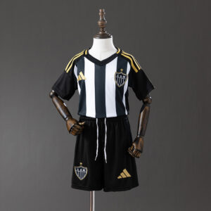 Atlético Mineiro 25/26 Home Kids Kit Jersey – Replica Football Soccer Shirt – Si