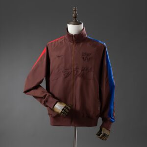 Barcelona x Travis Scott Windbreaker - Brown – Replica Football Soccer Shirt – S