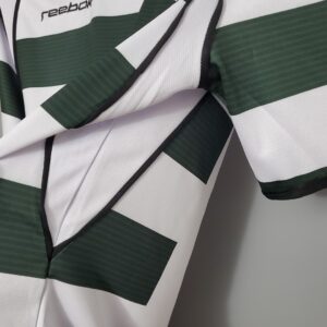 01/03 Sporting Lisbon Home Retro Jersey – Vintage Replica Football Soccer Shirt