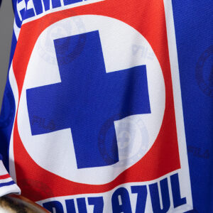 Cruz Azul 1998 Home Long-Sleeve Retro Jersey – Replica Football Soccer Shirt – S