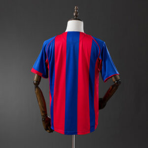 Barcelona 2004/05 Home Retro Jersey – Vintage Replica Football Soccer Shirt – Si