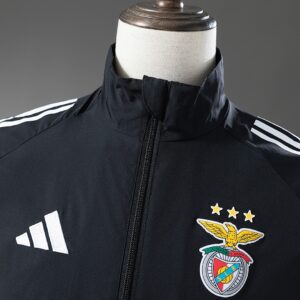 Benfica 25_26 Windbreaker - Black – Replica Football Soccer Shirt – S–XXL