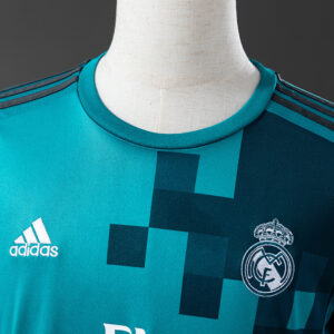 Real Madrid 2017/18 Second Away Retro Jersey – Vintage Replica Football Soccer S