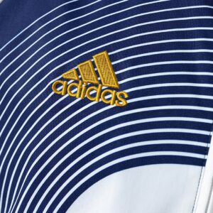 France 05_06 Retro Windbreaker - White & Blue – Replica Football Soccer Shirt –