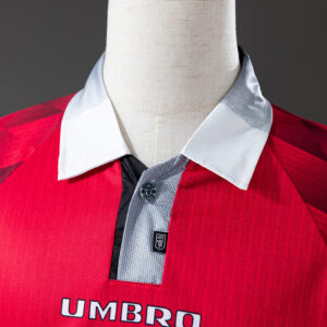 Manchester United 1996/97 Home Long Sleeve Retro Jersey – Classic Football Shirt