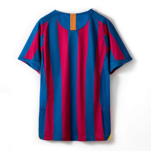 Barcelona 2005/06 Home Retro Jersey – Vintage Replica Football Soccer Shirt – Si