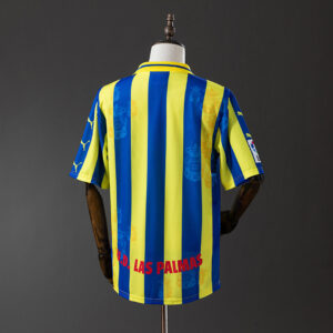 Retro Las Palmas 1997/98 Away Jersey – Vintage Replica Football Soccer Shirt – S