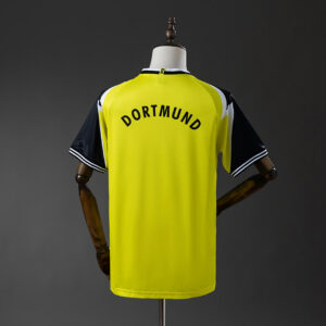 Borussia Dortmund 1995/96 Home Retro Jersey – Vintage Replica Football Soccer Sh