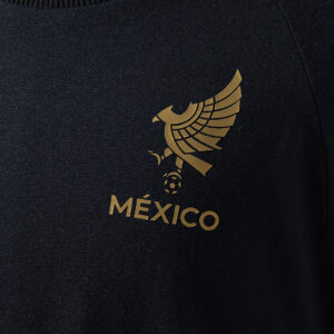 Mexico Adidas Gold 3-Stripes T-Shirt – Replica Football Lifestyle Top – S–3XL