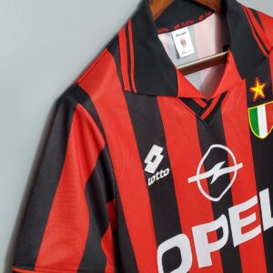 1996/97 AC Milan Home Retro Replica Jersey Size M-XL