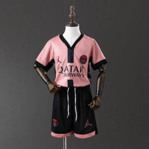 PSG 24/25 Third Away Kids Fan Version Kit – Replica Football Shirt – Size 16–28