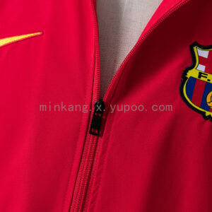 Barcelona 98_00 Retro Windbreaker – Replica Football Soccer Shirt – S–XXL