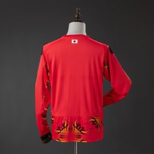Japan 2026 GK - Red Long-Sleeved Jersey – Replica Football Soccer Shirt – S–4XL